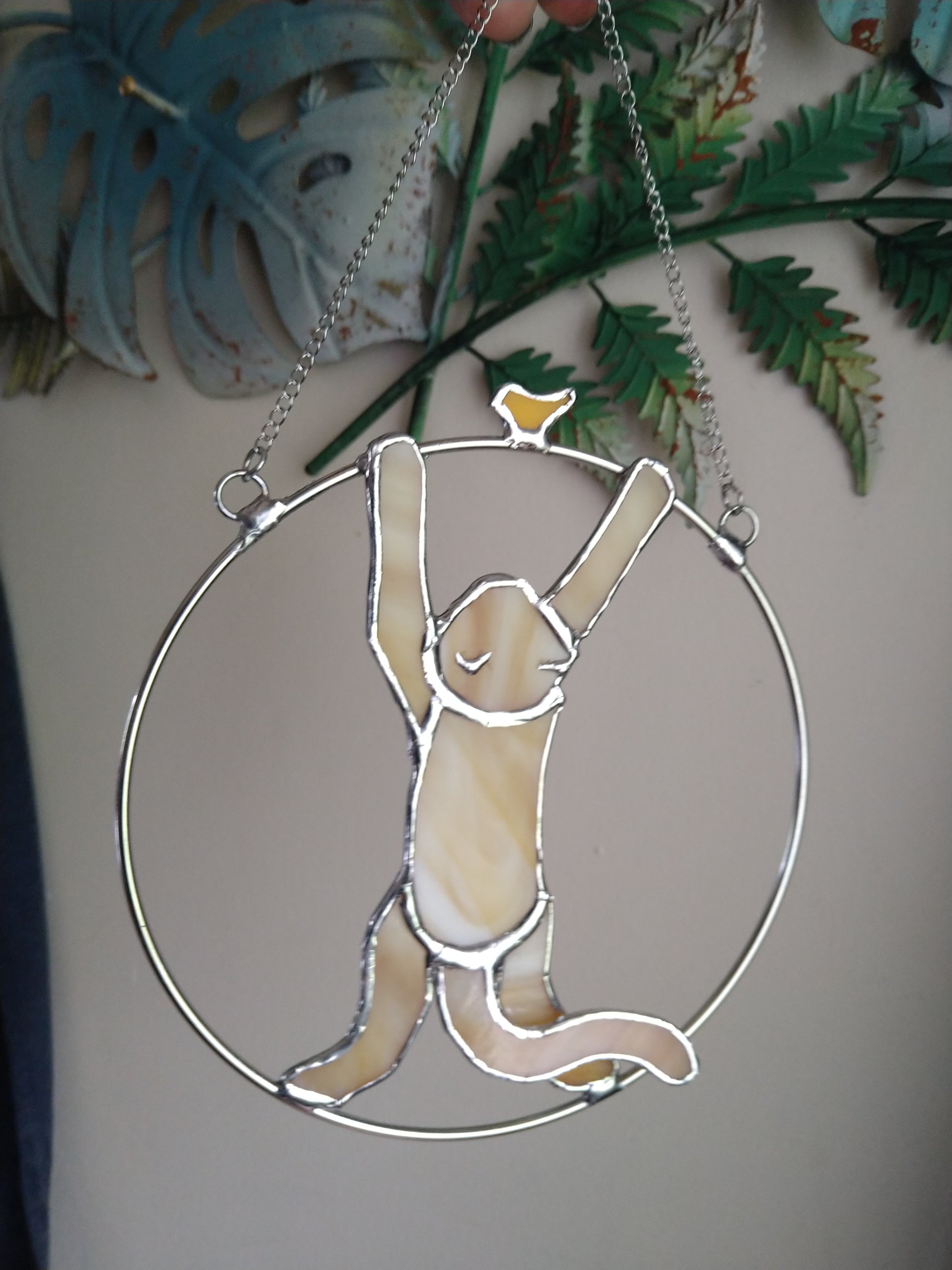 Bird Catcher Suncatcher