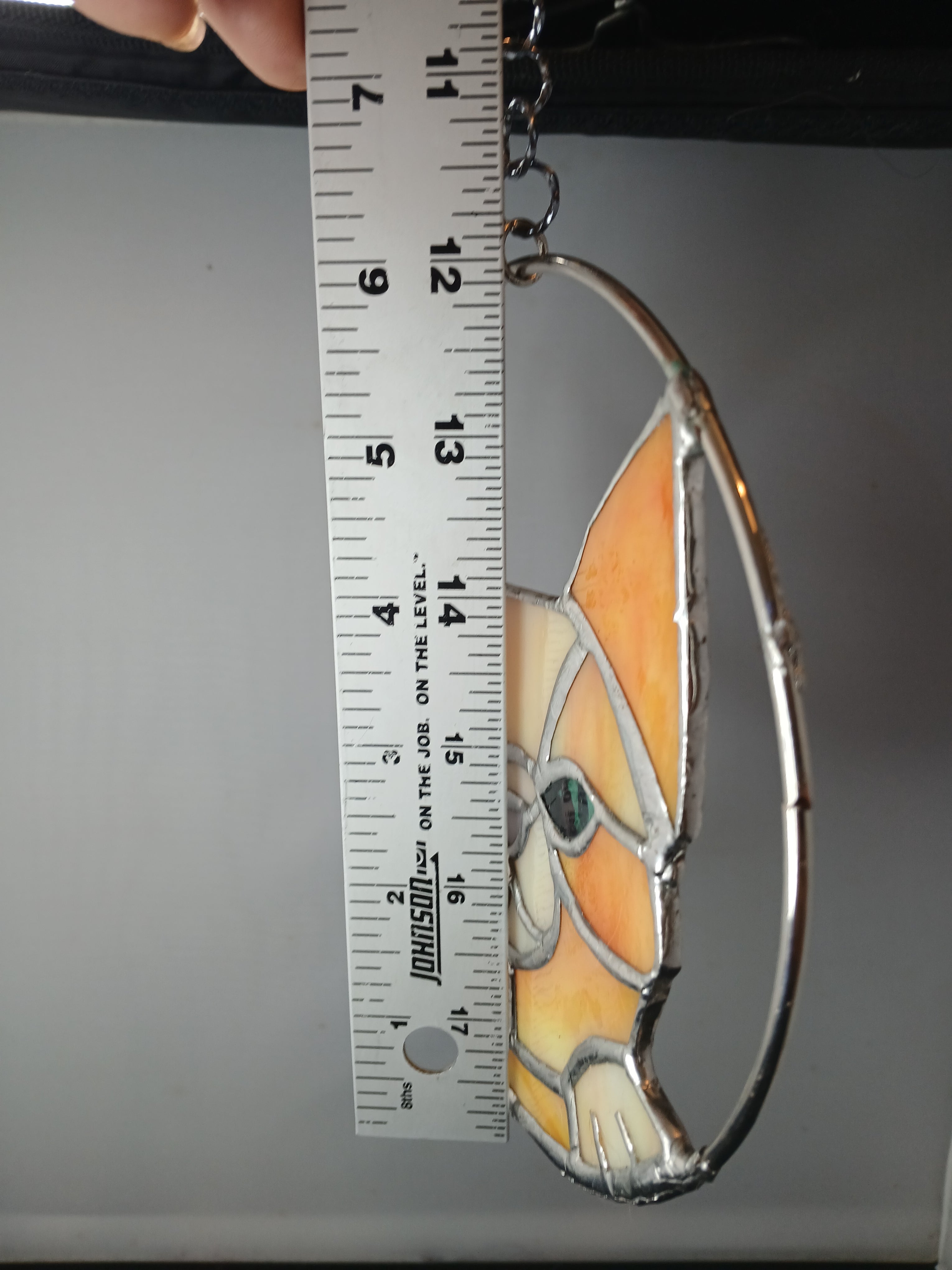 *RESERVED* Curious Kitty Suncatcher