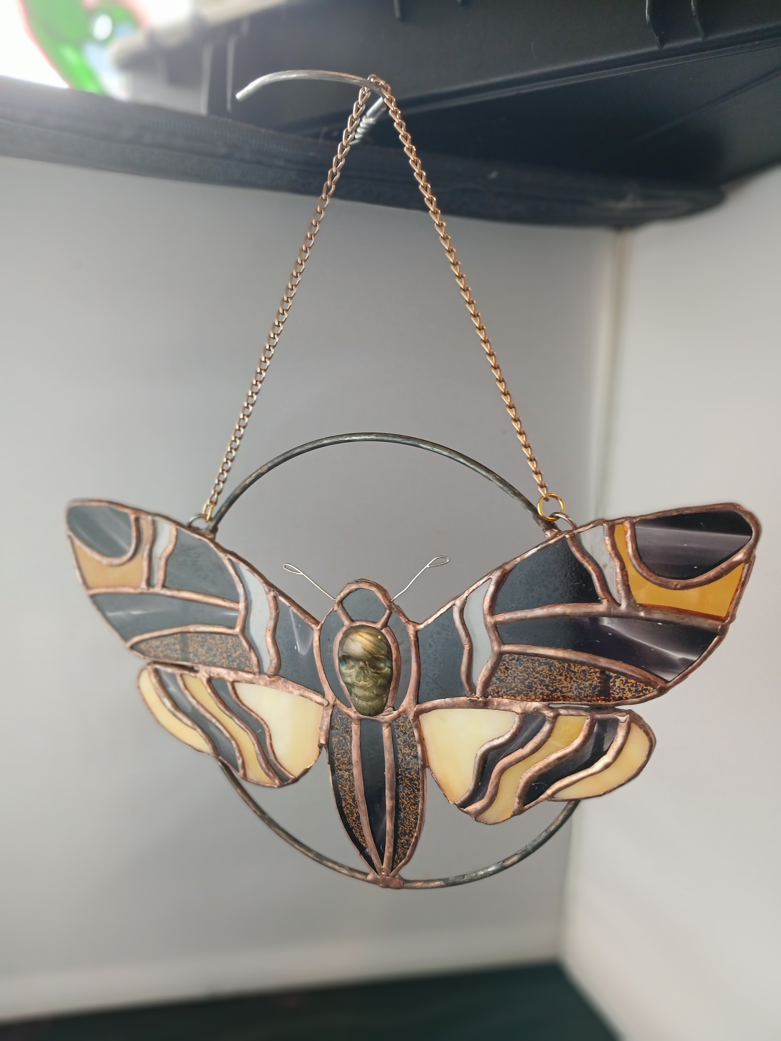 Death's-head Hawkmoth Suncatcher