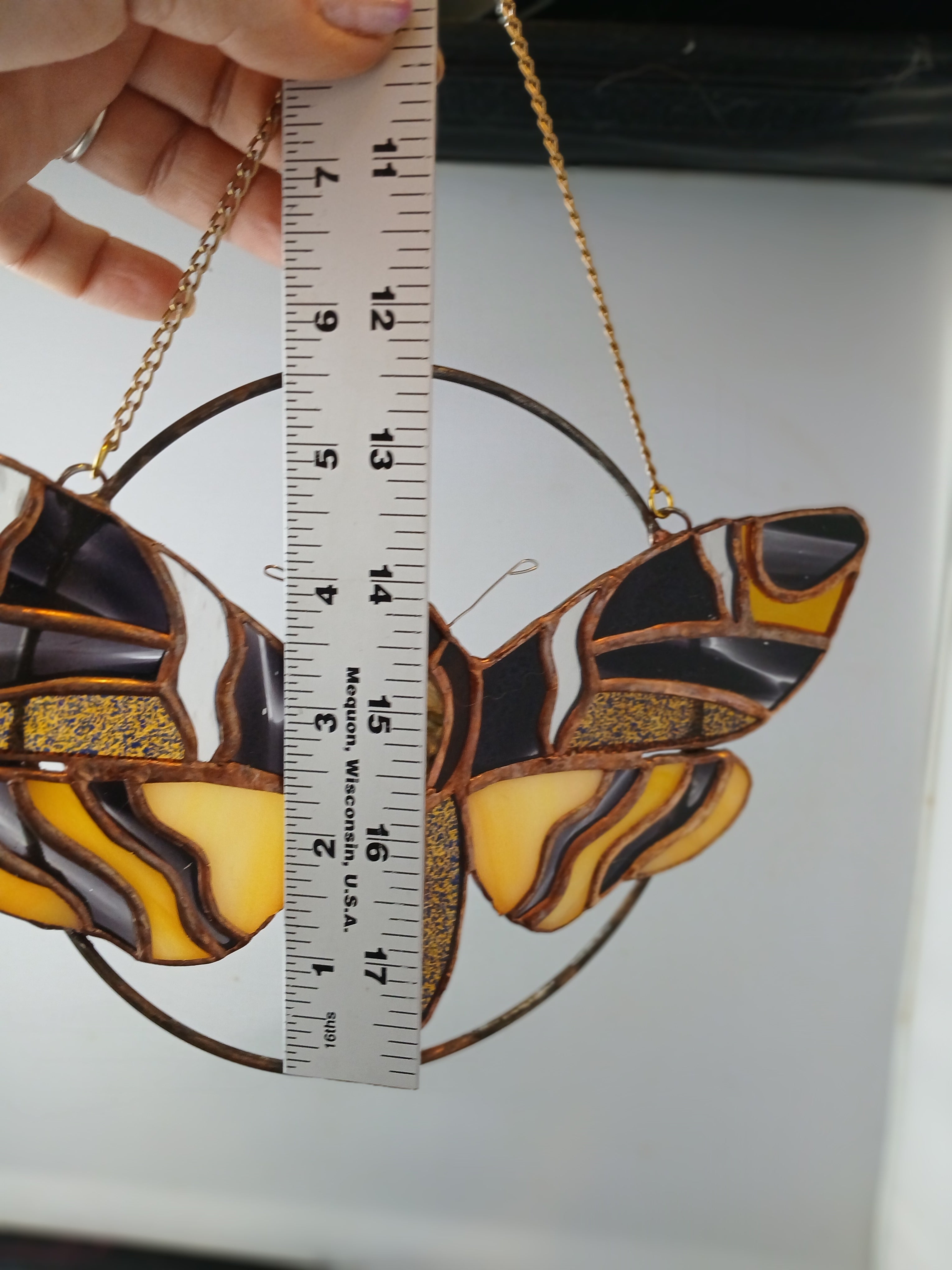 Death's-head Hawkmoth Suncatcher