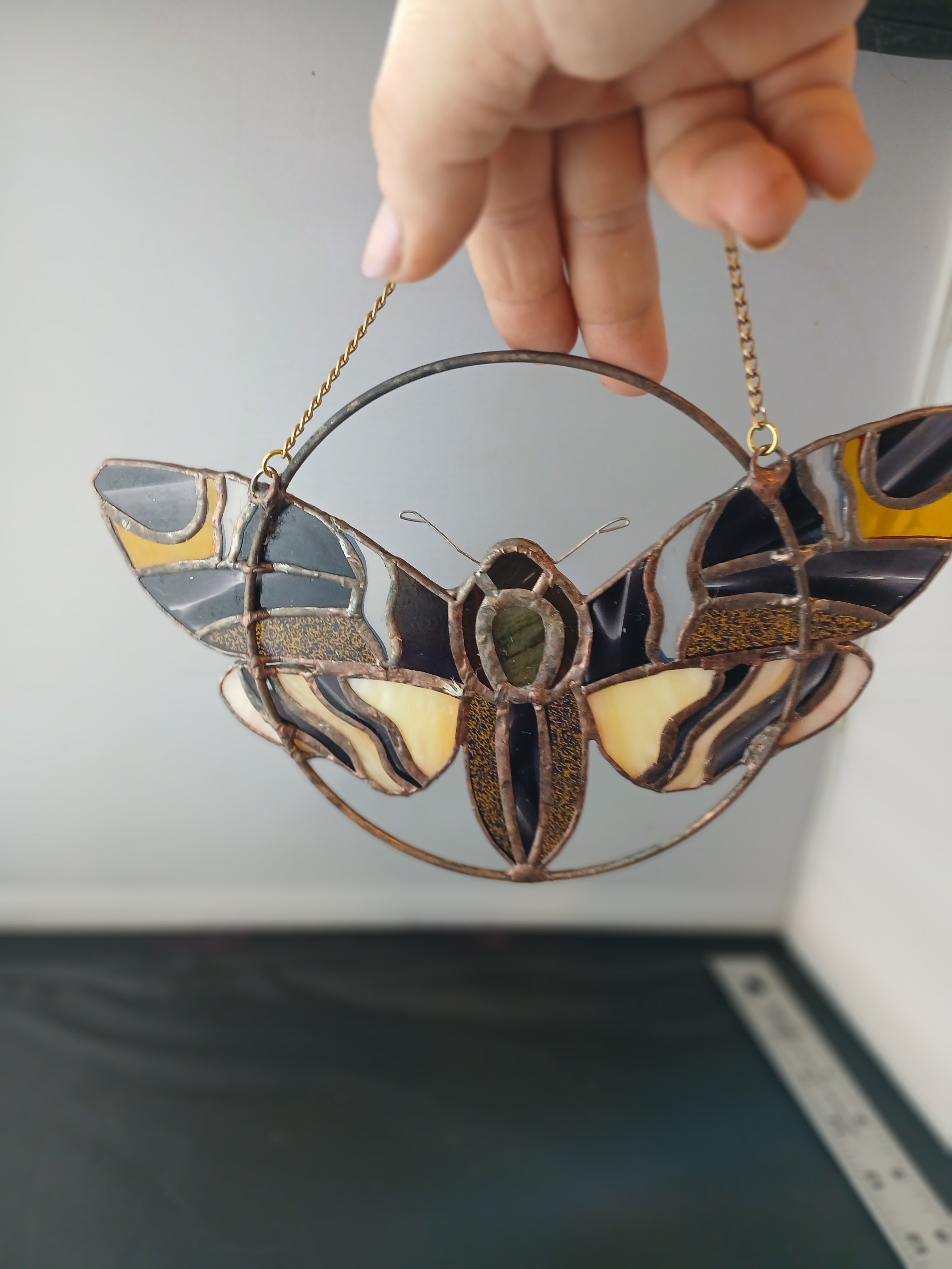 Death's-head Hawkmoth Suncatcher