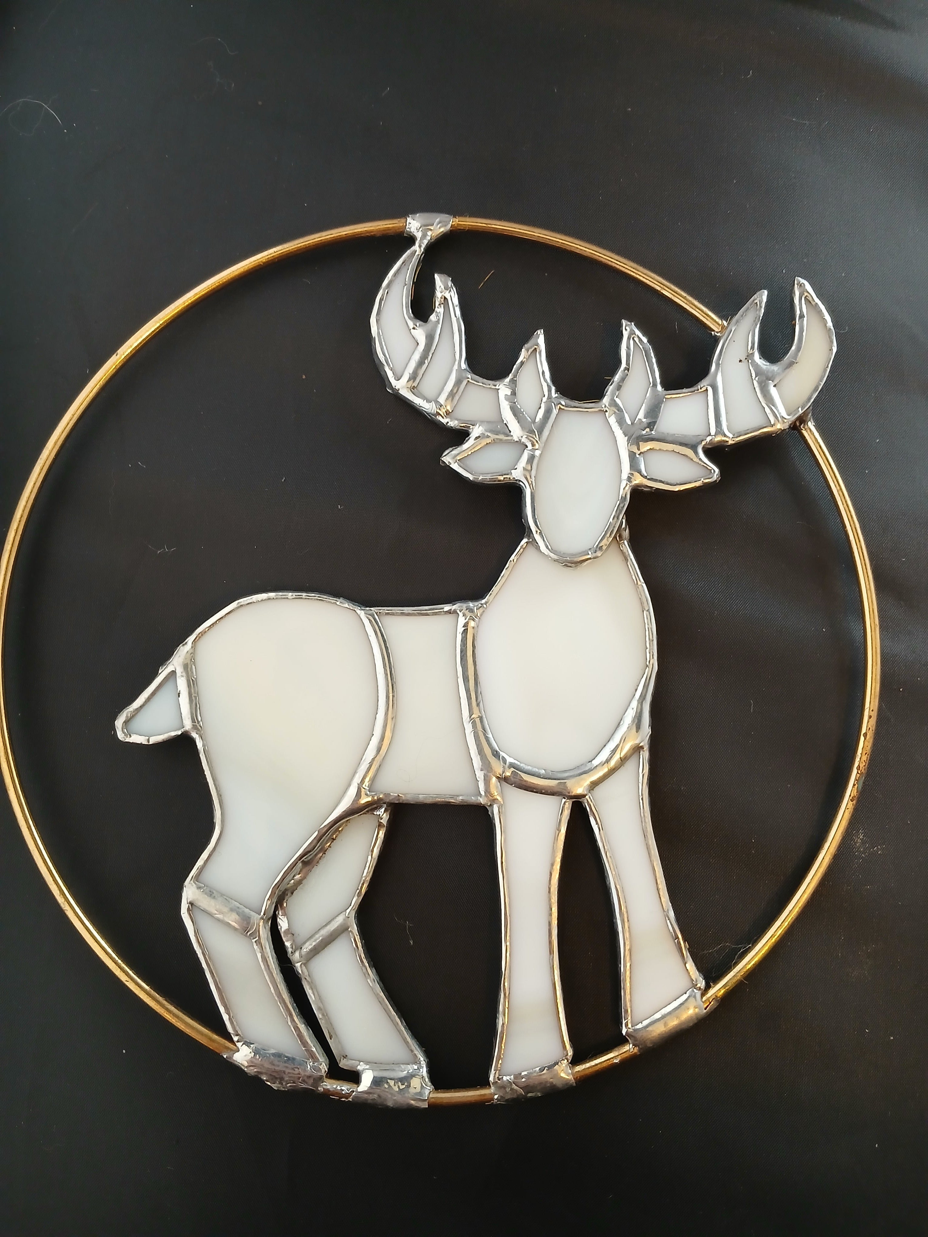 Dark and Light Stags