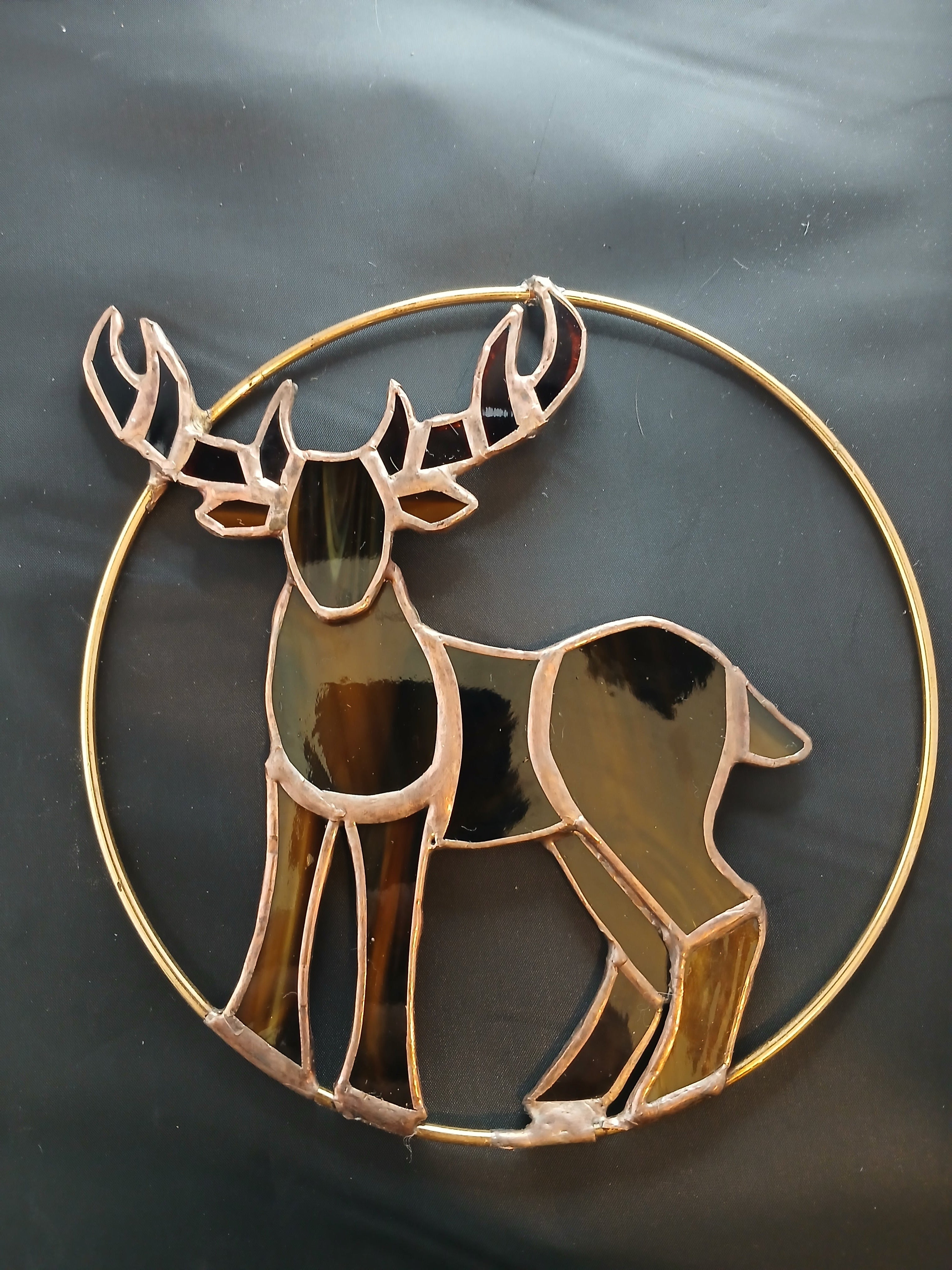 Dark and Light Stags