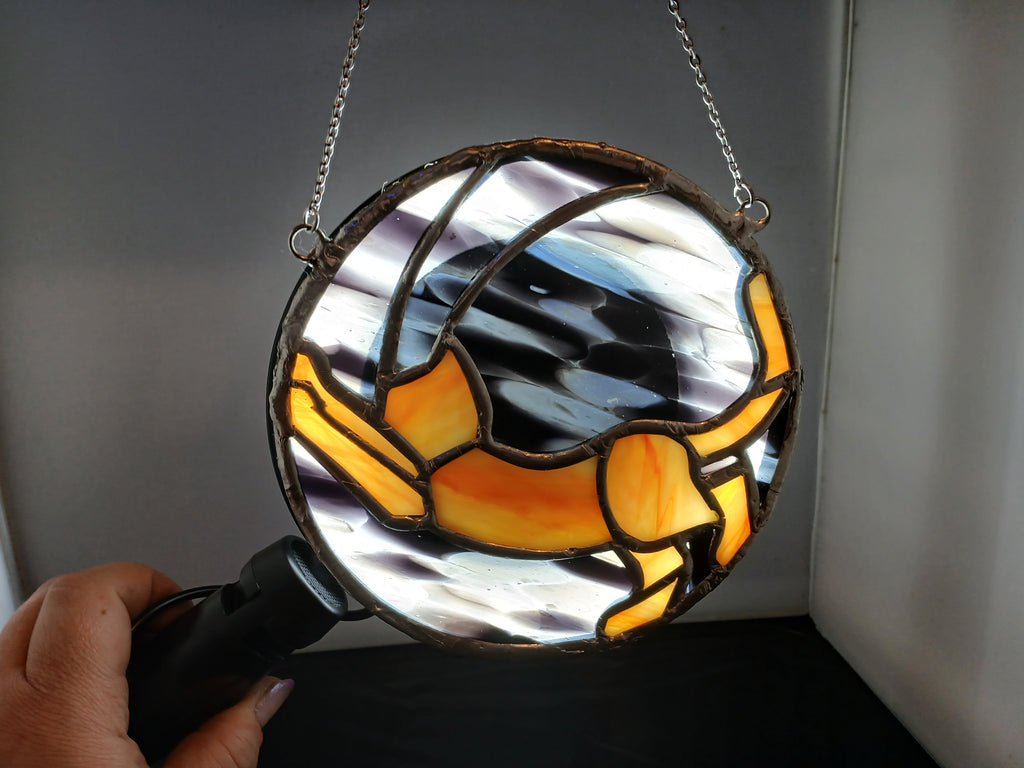 Big Stretch! Suncatcher