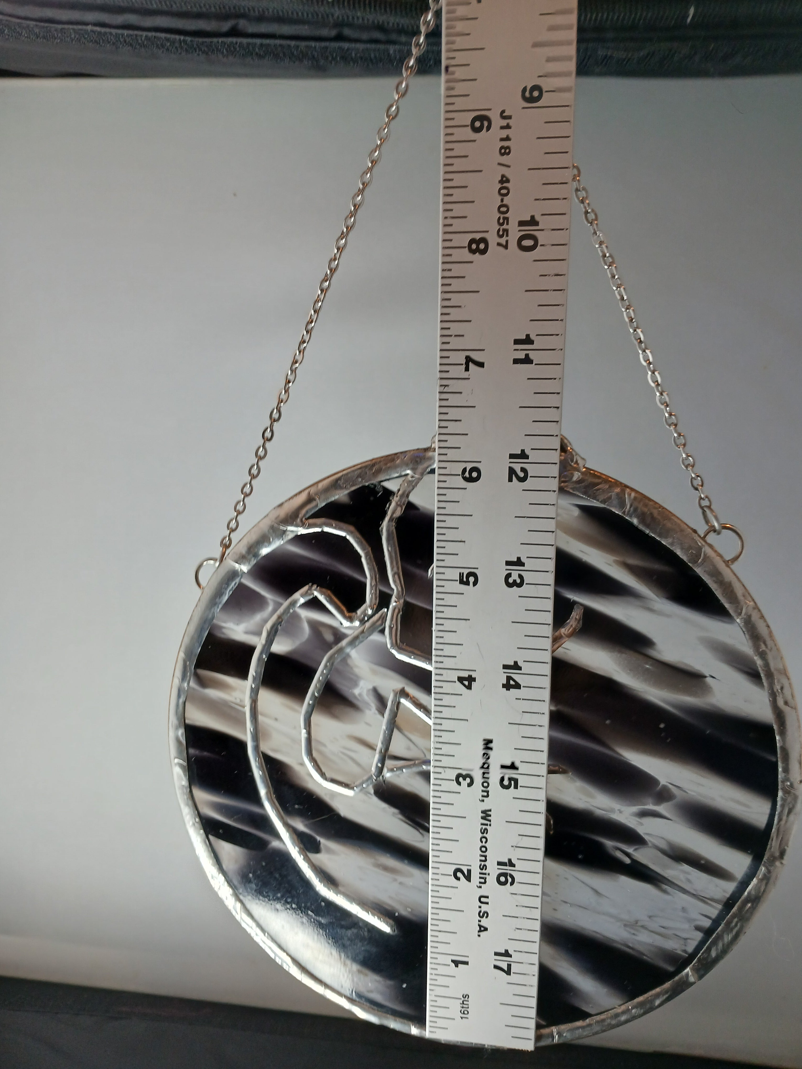 Sleepy Kitty Suncatcher