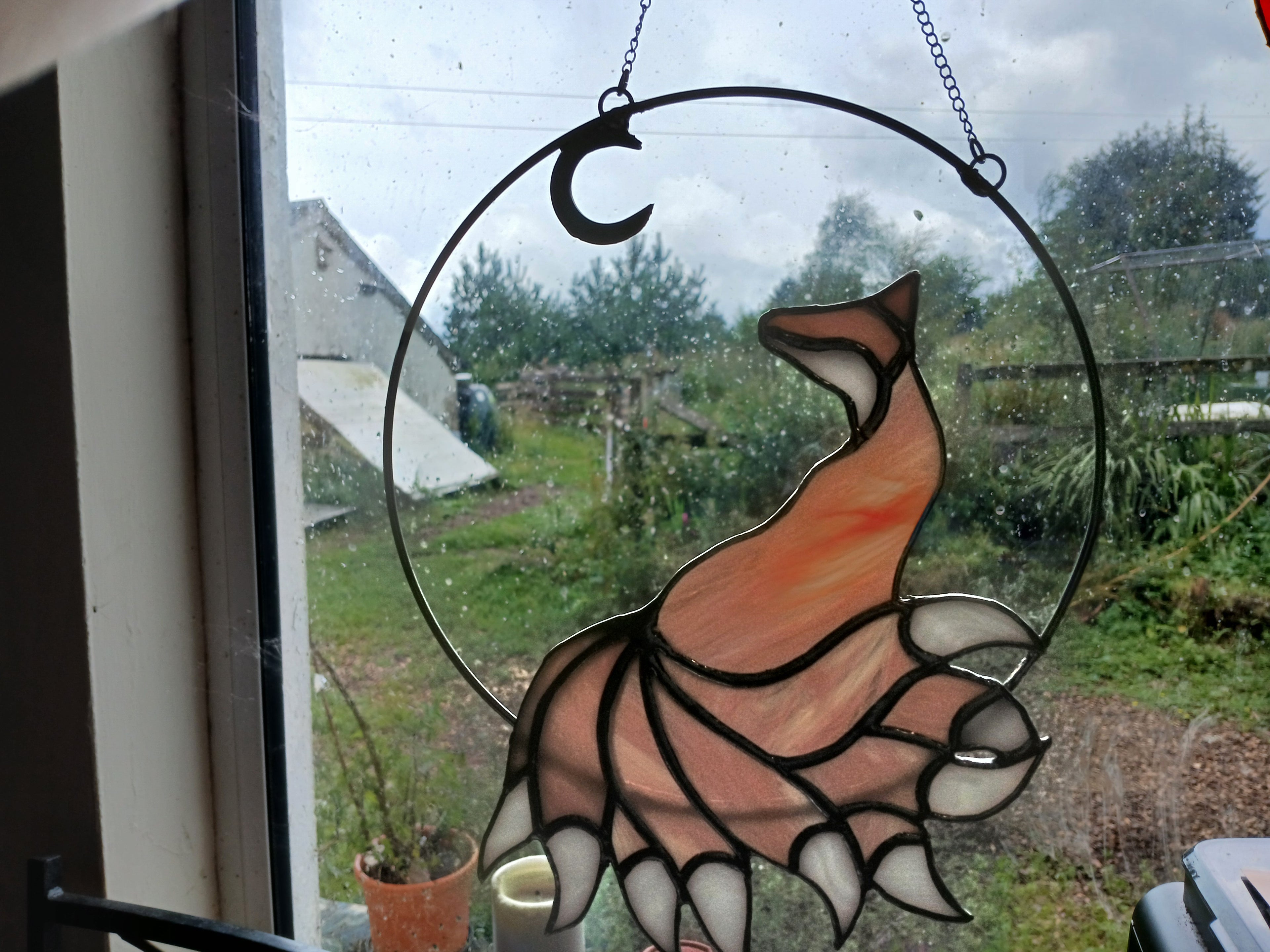 Kitsune Suncatcher