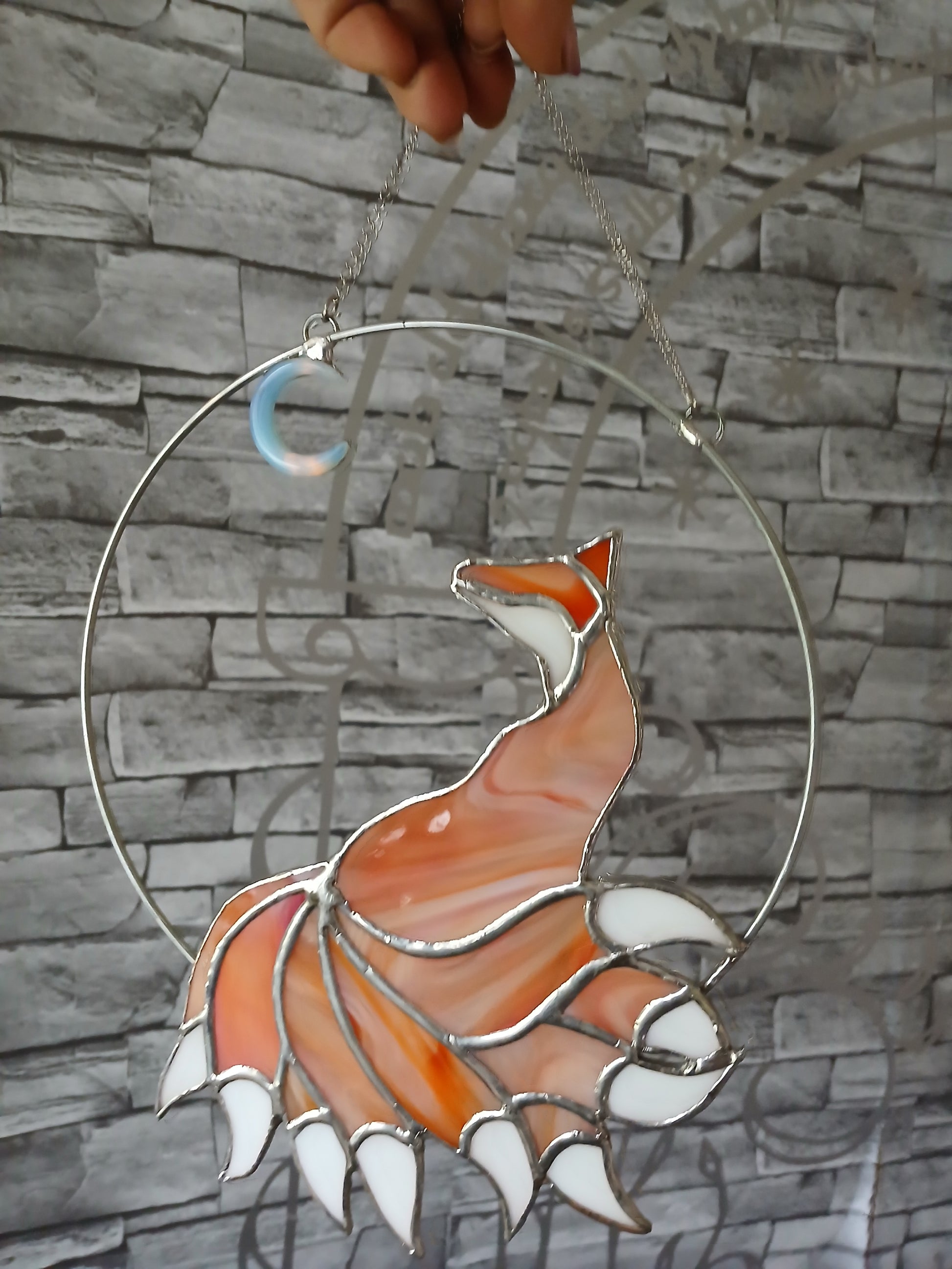 Kitsune Suncatcher