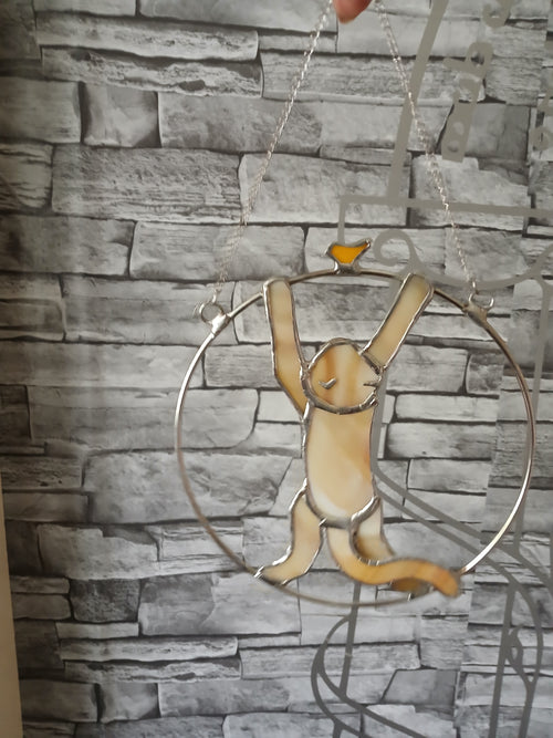 Bird Catcher Suncatcher