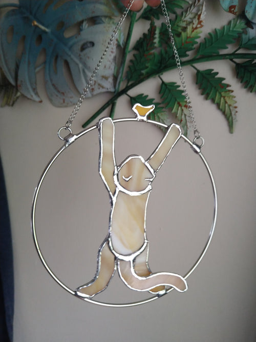 Bird Catcher Suncatcher